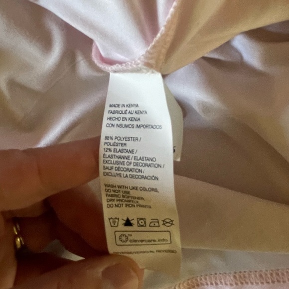 Izod Striped Golf Polo Shirt in Rose Shadow Pink - Picture 6 of 8